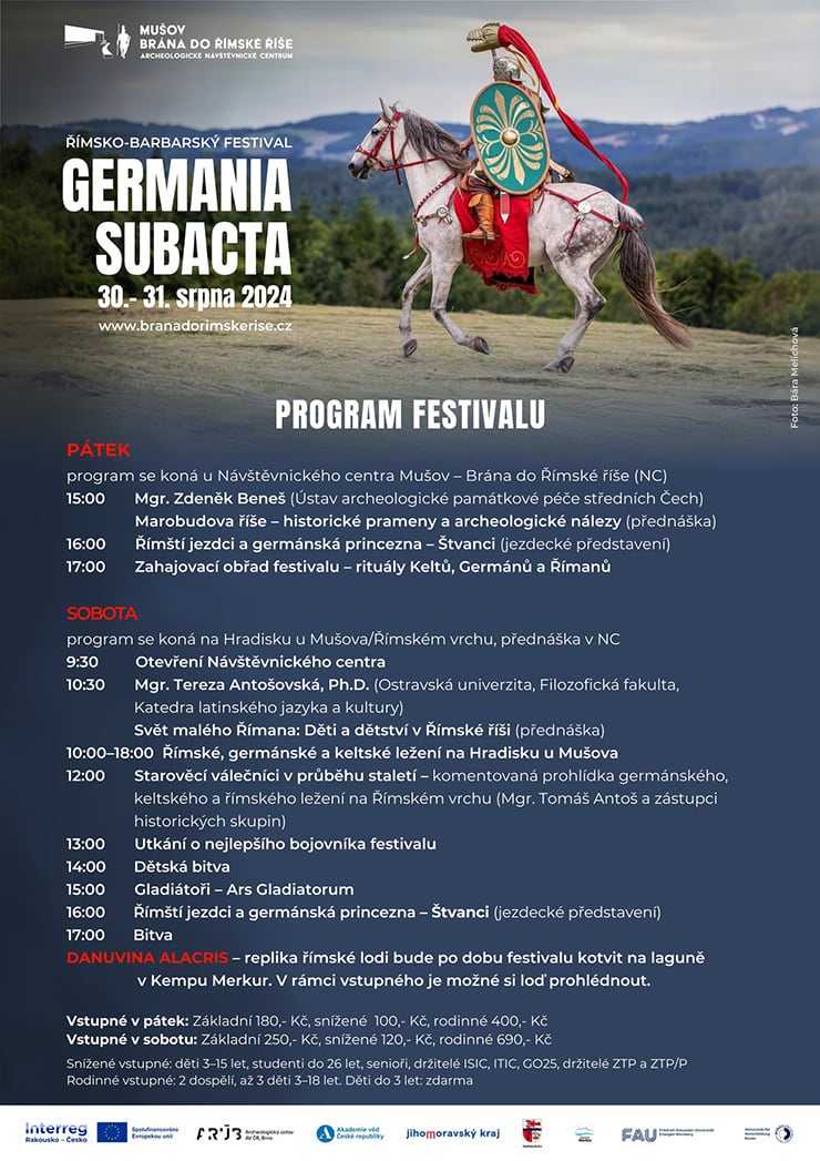 GERMANIA SUBACTA 2024 - Římsko-barbarský festival